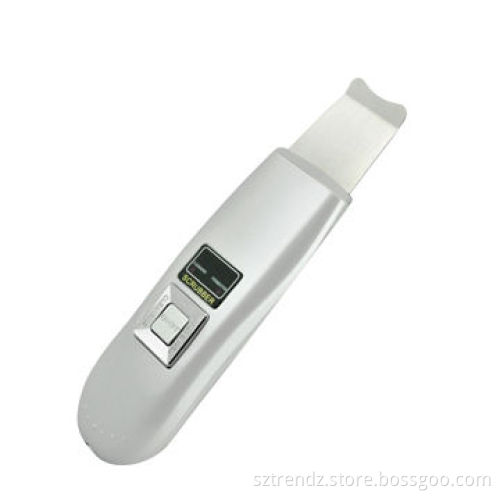 Sonic skin scrubber, sonic ions vibration for soft peel, cleansing, lifting, nourishing, beauty